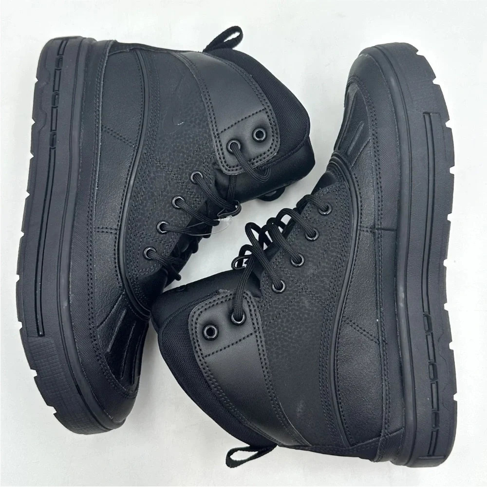 Nike ACG Boots Youth Size 5Y Black Winter Duck Boot Non-Marking 524872-004